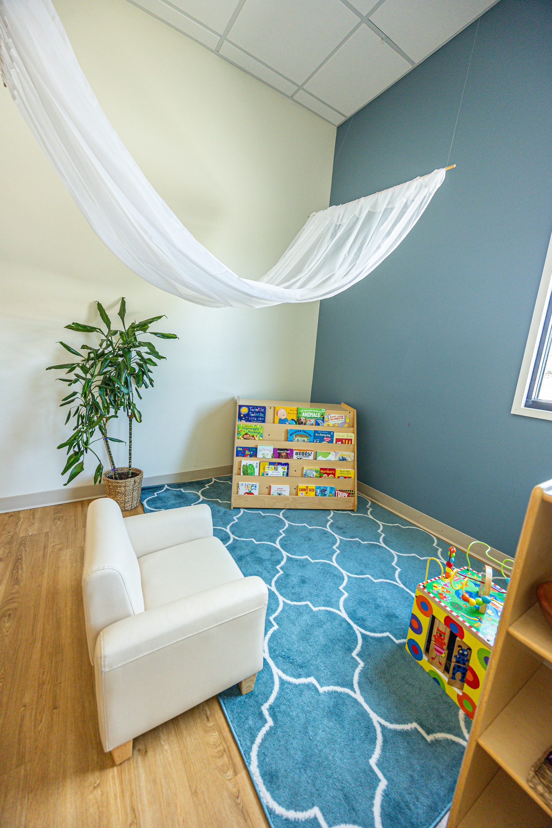 Cedar Park cozy reading area