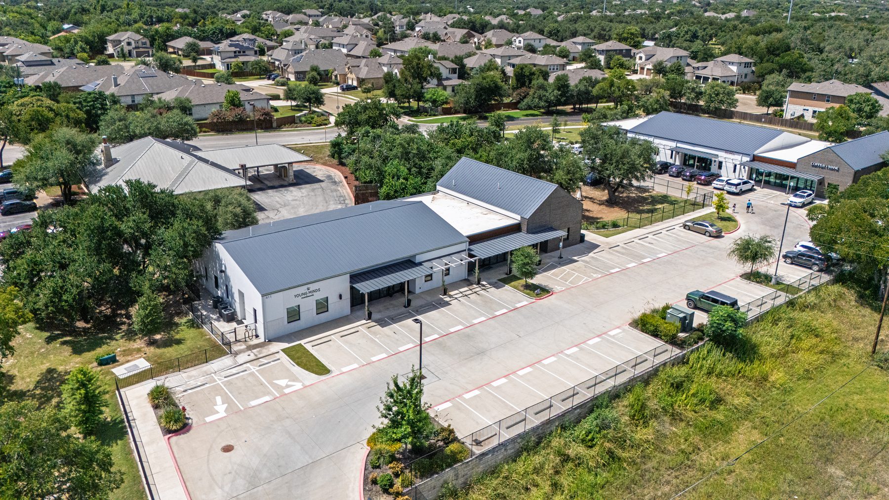 Cedar Park campus aerial