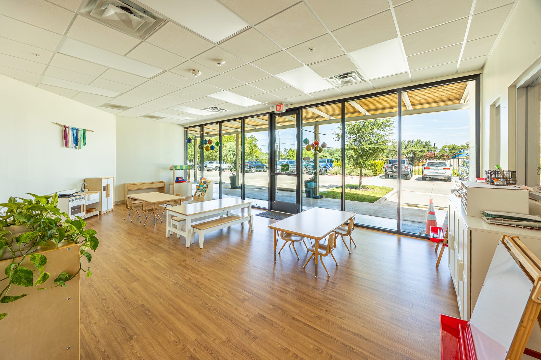 Cedar Park classroom with views