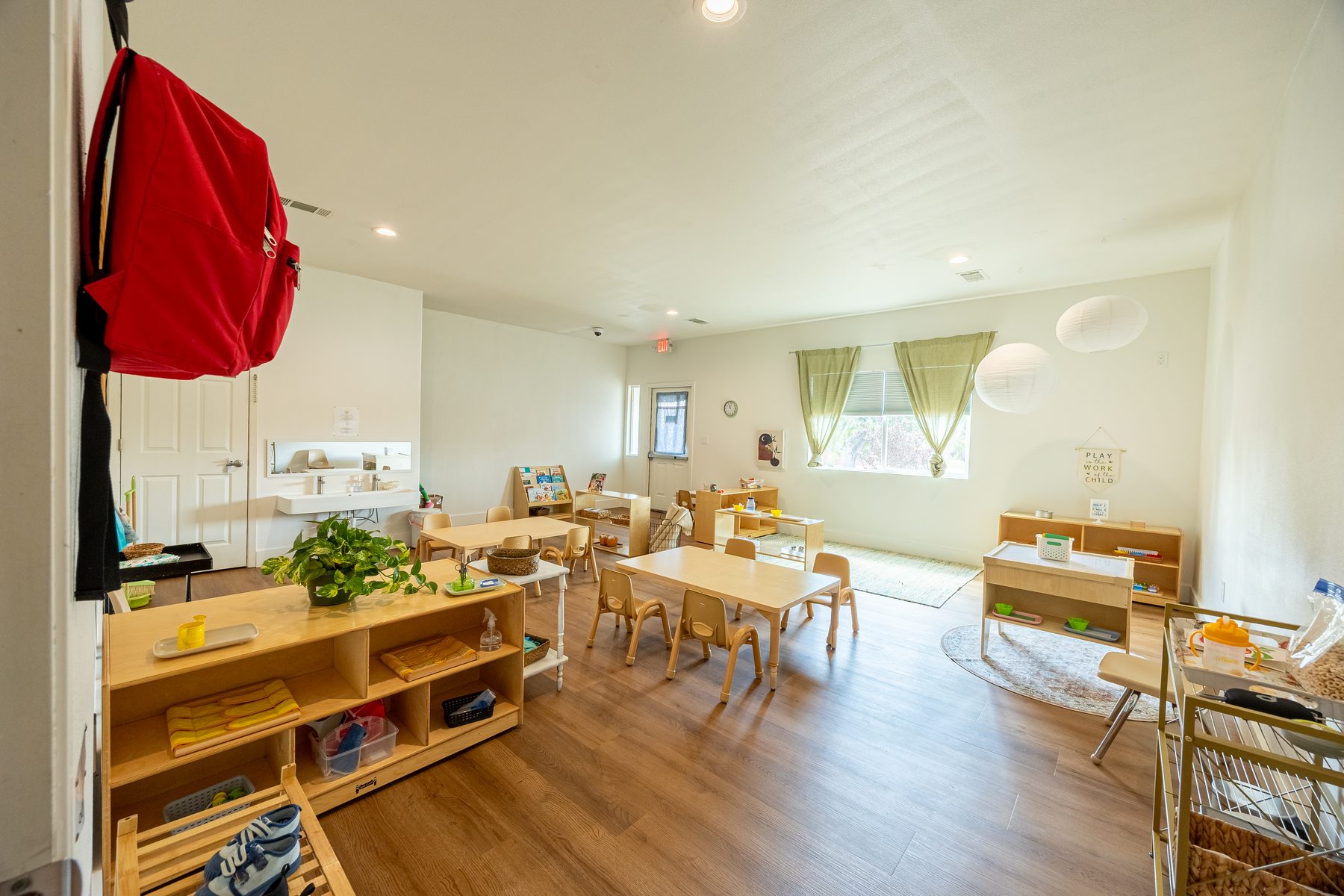 Leander classroom interior